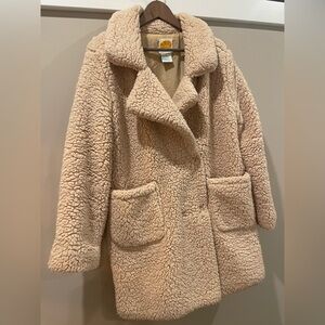 C&C California Tan Teddy Jacket